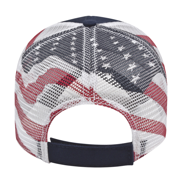 Flag Mesh Back Cap | Brand IQ - Promotional products in Webster, United ...