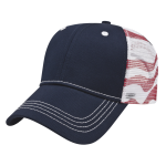 Flag Trucker Mesh Back Cap