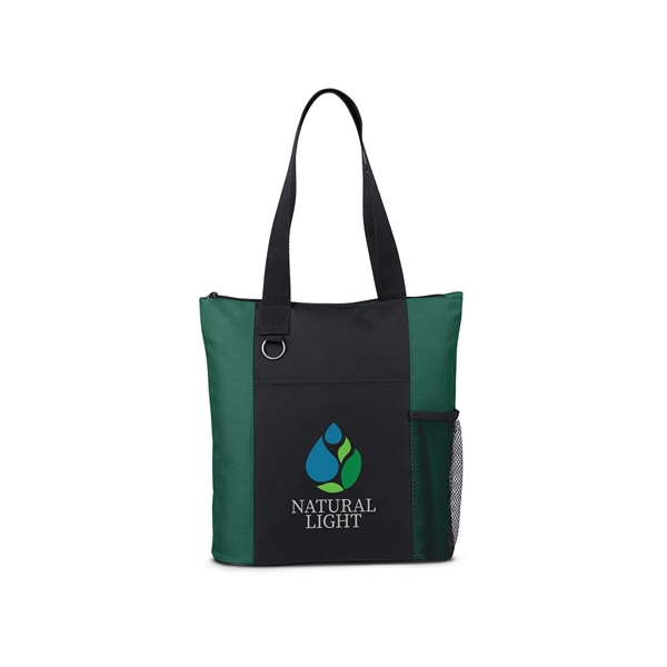 Essential Trade Show Zippered Tote Bag | Brand IQ - Order promo 