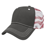 Flag Trucker Mesh Back Cap